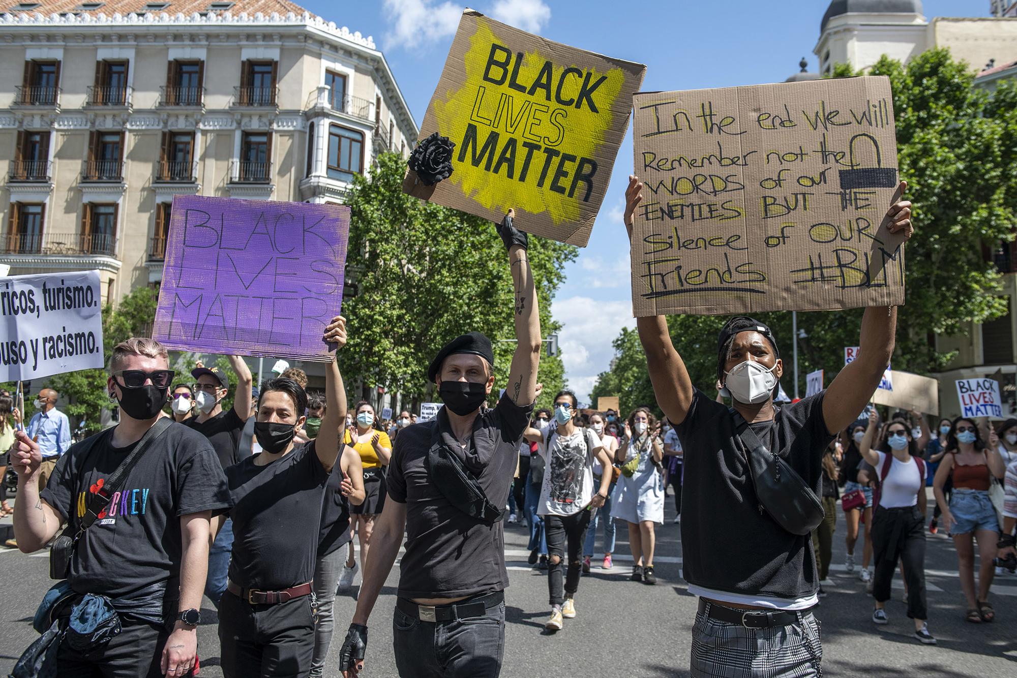 #BlackLivesMatter Madrid